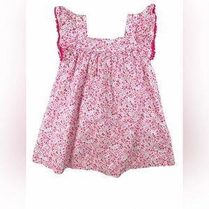 EDGEHILL COLLECTION Girls Floral Print Cotton Dress - 3T
